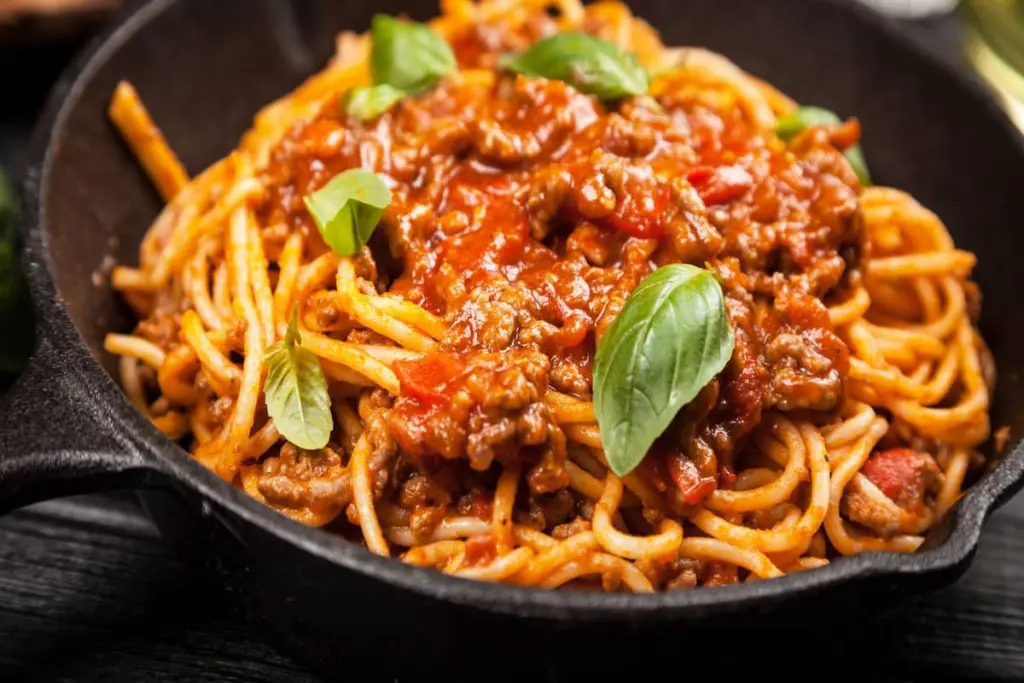 spaghetti bolognese recipe