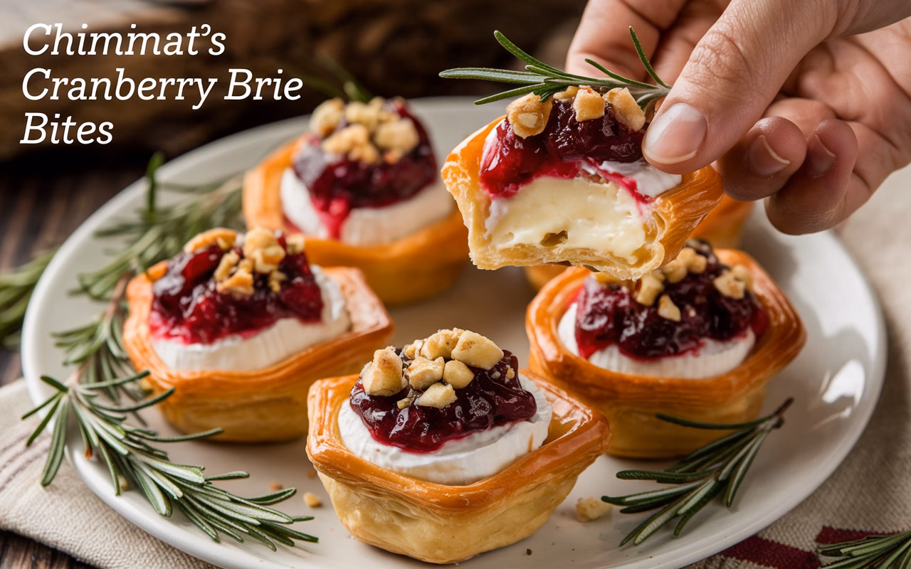 Cranberry Brie Bites Recipe-The Best Holiday Appetizers