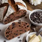 Homemade Double Chocolate Sourdough Bread Recipe
