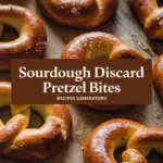 Soft and Chewy Sourdough Pretzel Bites