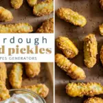Crispy Sourdough Fried Pickles: A Crunchy Delight You Can't Resist!