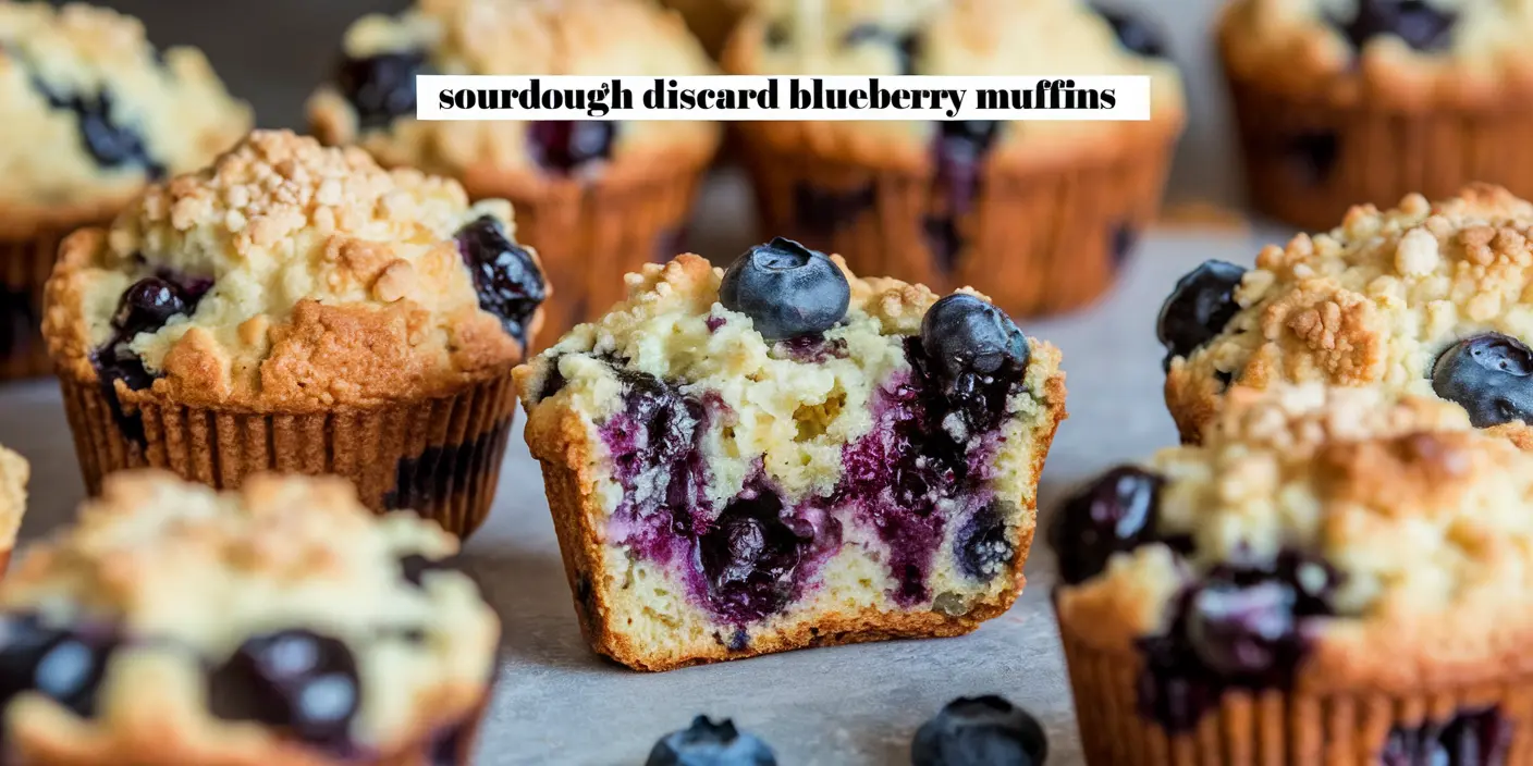 Delightful Sourdough Discard Blueberry Muffins: A Tasty Twist on a Classic Treat
