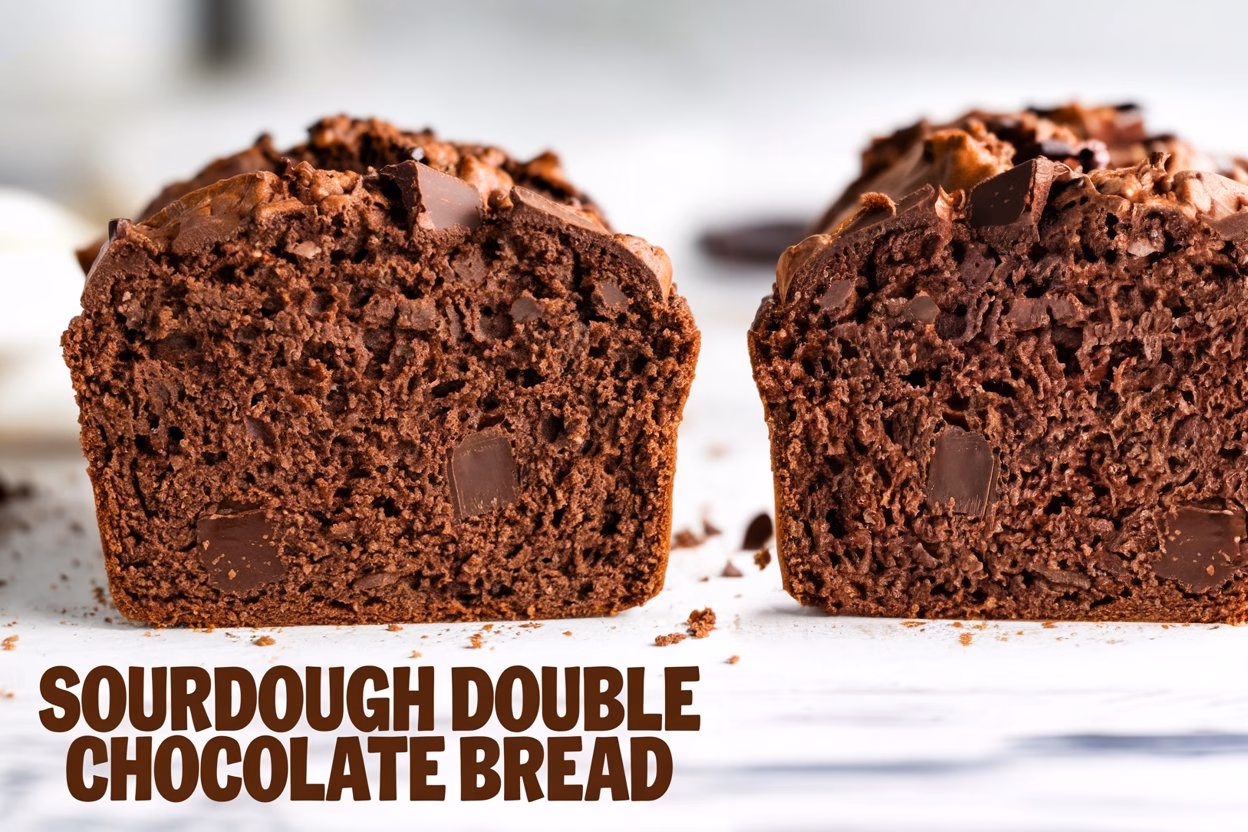 Sourdough Double Chocolate Bread: A Decadent Delight for Chocoholics