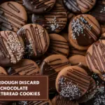 Sourdough Discard Chocolate Shortbread Cookies With Coffee Flavor!