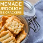 The Best Homemade Sourdough Cheese Crackers Recipe
