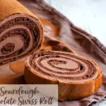 Delicious & Guilt-Free Sourdough Chocolate Swiss Roll